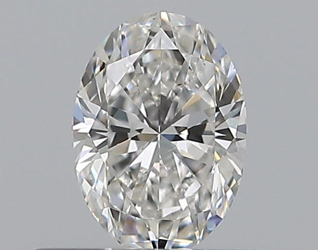 0.40CT OVAL SI1 F WH