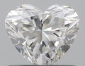 0.60CT HEART SI1 F WH