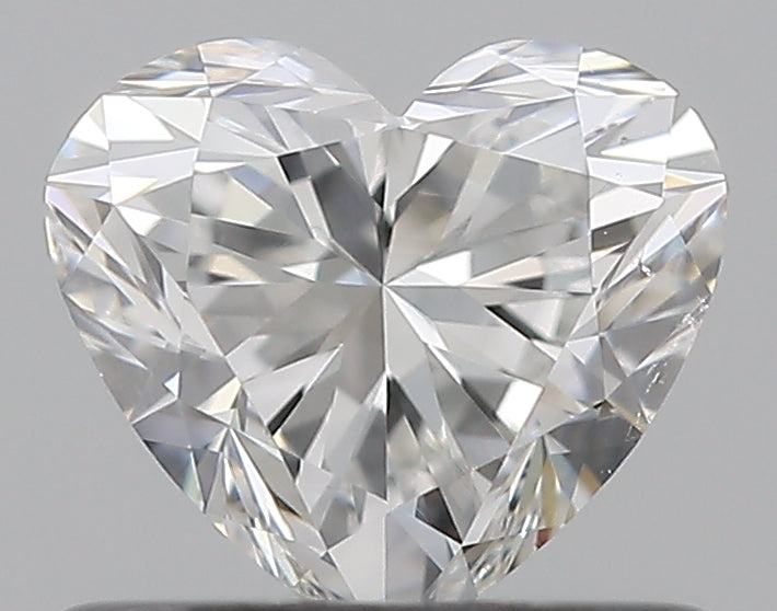 0.60CT HEART SI1 F WH
