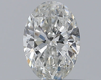 0.48CT OVAL SI2 F WH