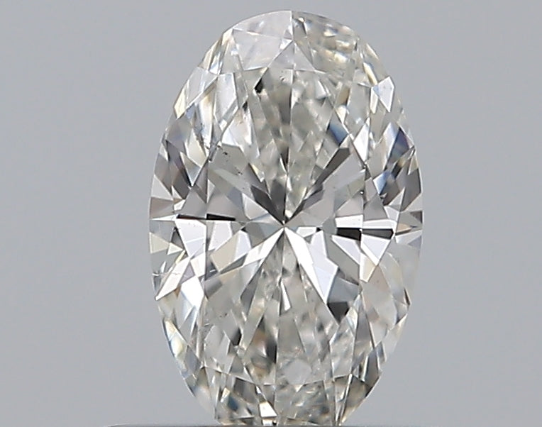 0.42CT OVAL SI1 G WH