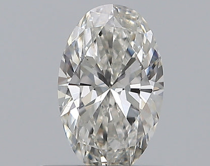 0.42CT OVAL SI1 G WH