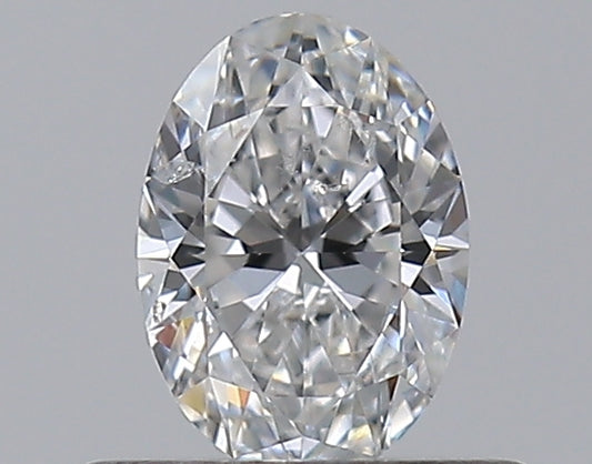 0.40CT OVAL SI2 E WH