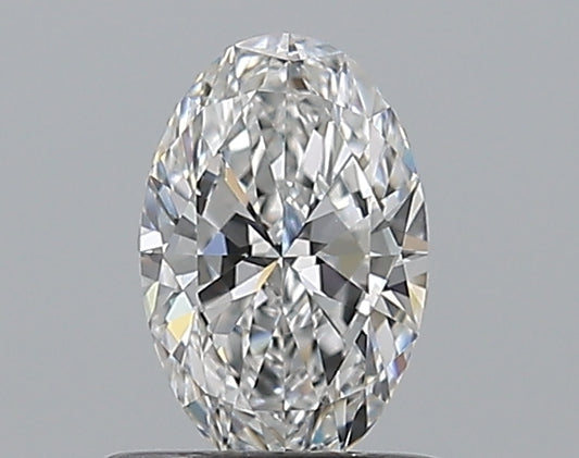 0.55CT OVAL VVS2 D WH