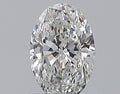 0.55CT OVAL SI1 F WH