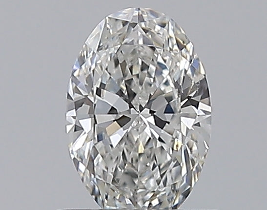 0.55CT OVAL SI1 F WH