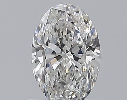 0.55CT OVAL SI1 F WH