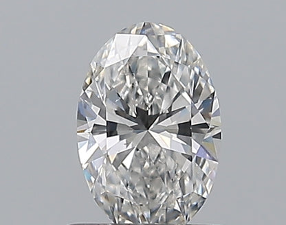 0.55CT OVAL SI1 F WH