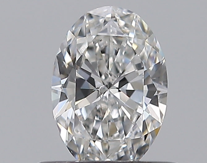 0.50CT OVAL SI1 E WH