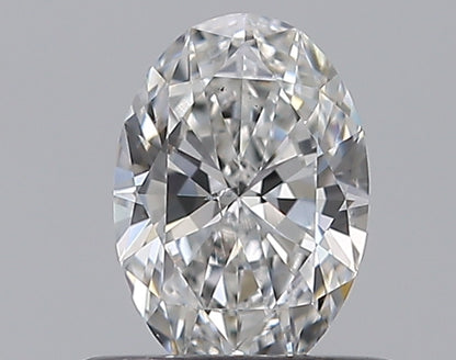 0.50CT OVAL SI1 E WH