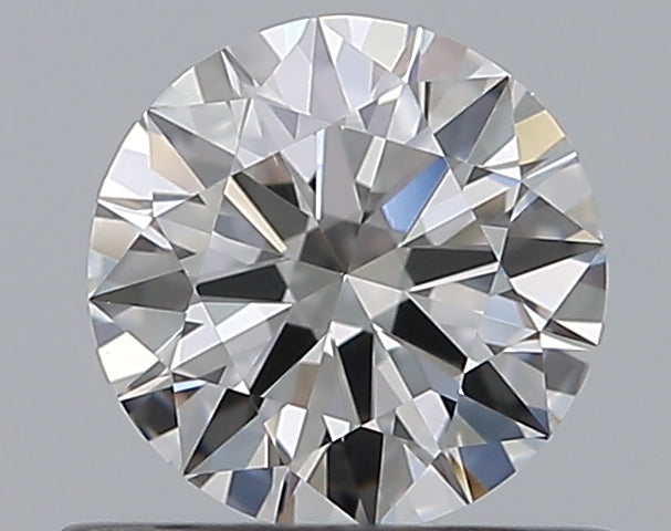 0.58CT ROUND VVS2 D WH