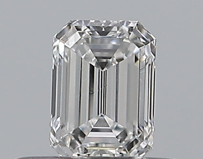 0.30CT EMERALD VVS2 D WH