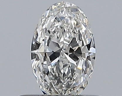 0.40CT OVAL SI2 F WH