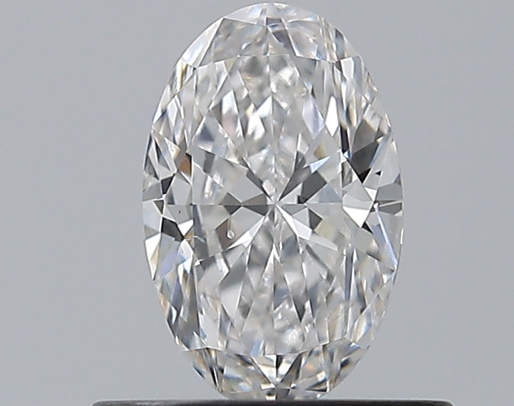 0.49CT OVAL SI1 F WH