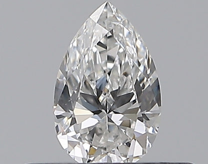 0.30CT PEAR SI1 F WH