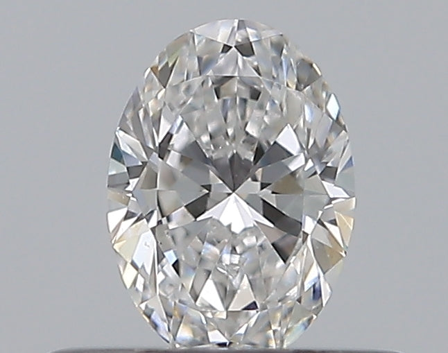 0.31CT OVAL SI2 D WH