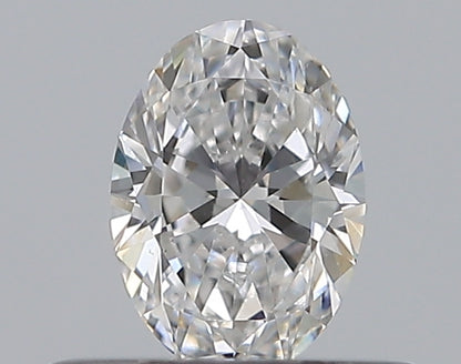 0.31CT OVAL SI2 D WH