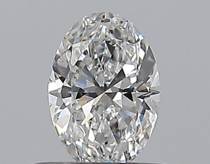 0.42CT OVAL SI1 E WH