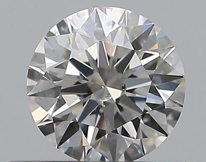 0.38CT ROUND SI2 F WH