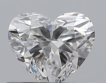 0.51CT HEART VVS2 D WH
