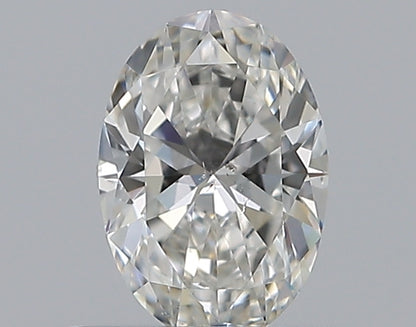 0.40CT OVAL SI1 F WH