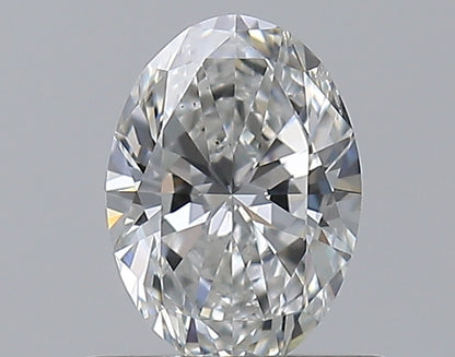 0.51CT OVAL SI1 F WH
