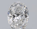 0.30CT OVAL SI1 D WH