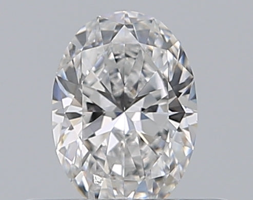 0.30CT OVAL SI1 D WH