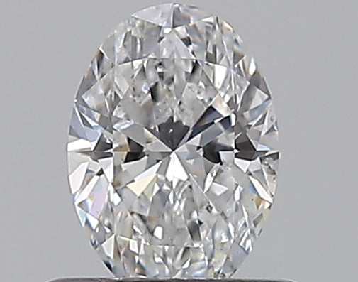 0.51CT OVAL SI2 D WH