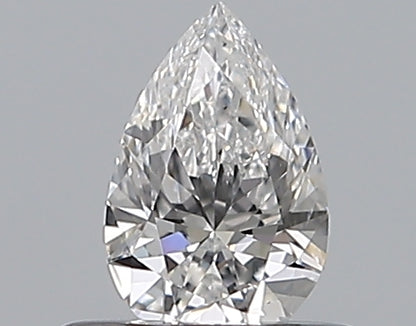 0.35CT PEAR SI2 D WH