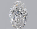 0.53CT OVAL SI2 D WH