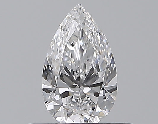 0.35CT PEAR SI1 D WH