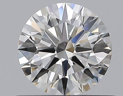 0.59CT ROUND VVS2 G WH