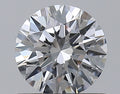 0.59CT ROUND VVS2 D WH