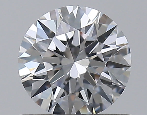 0.59CT ROUND VVS2 D WH