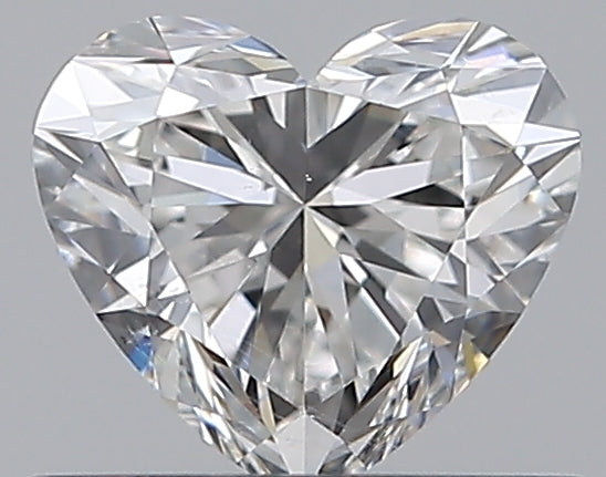 0.60CT HEART SI1 F WH