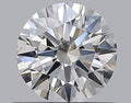 0.59CT ROUND VVS2 G WH