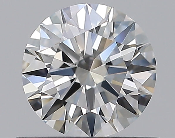 0.59CT ROUND VVS2 G WH