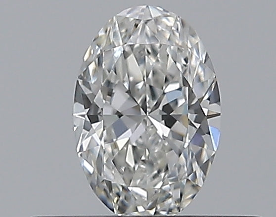 0.30CT OVAL VVS1 F WH