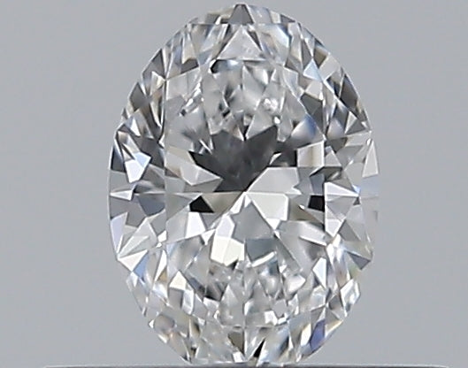0.30CT OVAL VVS2 D WH