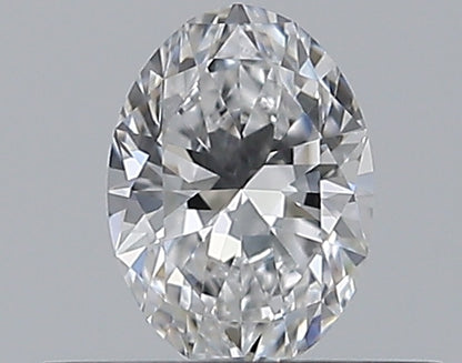 0.30CT OVAL VVS2 D WH