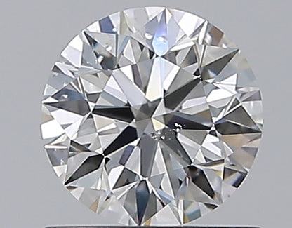 0.82CT ROUND SI1 F WH