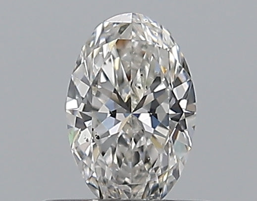 0.38CT OVAL SI1 G WH