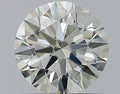 0.90CT ROUND VVS1 M WH