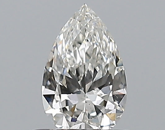 0.40CT PEAR SI2 G WH