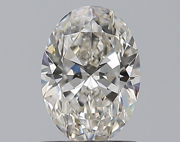 0.91CT OVAL SI1 H BRN1