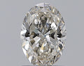 0.90CT OVAL VS2 J BRN1