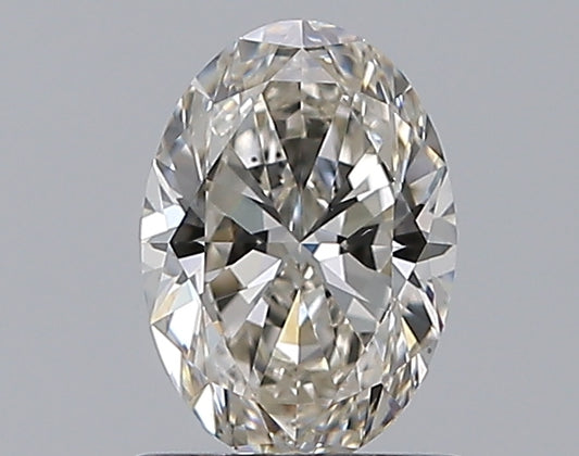 0.90CT OVAL VS2 J BRN1