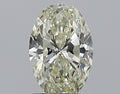 0.91CT OVAL SI1 L WH