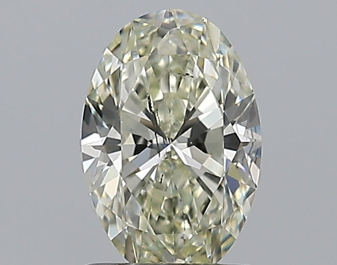 0.91CT OVAL SI1 L WH